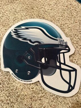 Philadelphia Eagles Helmet mouse pad  - Dark Green and White